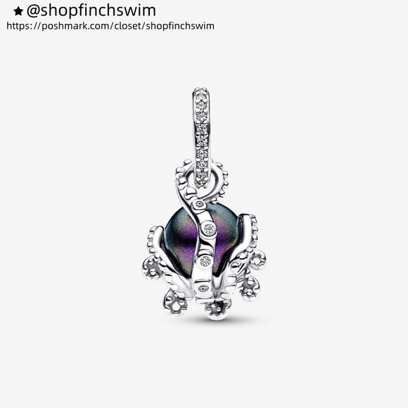 Pandora Disney The Little Mermaid Ursula Dangle Charm - Picture 2 of 5